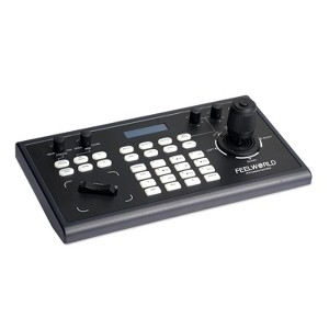 FEELWORLD KBC10 PTZ Camera Controller with Joystick and Keyboard Control LCD Screen PoE Supported for Live Streaming Church Conference - 1 of 1