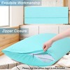 PiccoCasa 90GSM Microfiber Solid Soft Full Replacement Body Pillowcases - 4 of 4