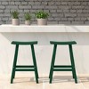 WestinTrends Outdoor Patio Adirondack Counter Height Stool Chair - 2 of 4