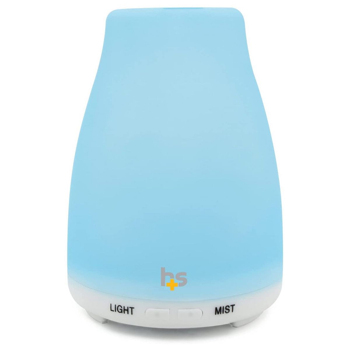 HealthSmart Essential Oil Diffuser, Cool Mist Humidifier and Aromatherapy Diffuser w/ 150ML Tank Ideal for Small Rooms, Adjustable Timer and Mist Mode