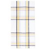 C&F Home Honey Bee Yellow & Black Plaid Pattern Spring Summer Cotton Kitchen Dishtowels Set of 2 - 3 of 3