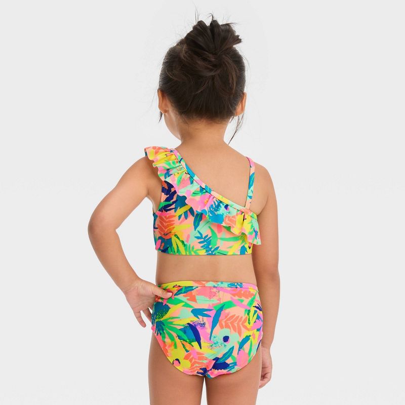 Toddler Girls' Ruffle Bikini Set - Cat & Jack™, 3 of 4