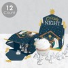 Big Dot of Happiness Holy Nativity - Treat Box Party Favors - Manger Scene Religious Christmas Goodie Gable Boxes - Set of 12 - 3 of 4