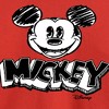 Boys' - Disney - Mickey Mouse Sketched Long Sleeve Graphic T-Shirt - 2 of 4