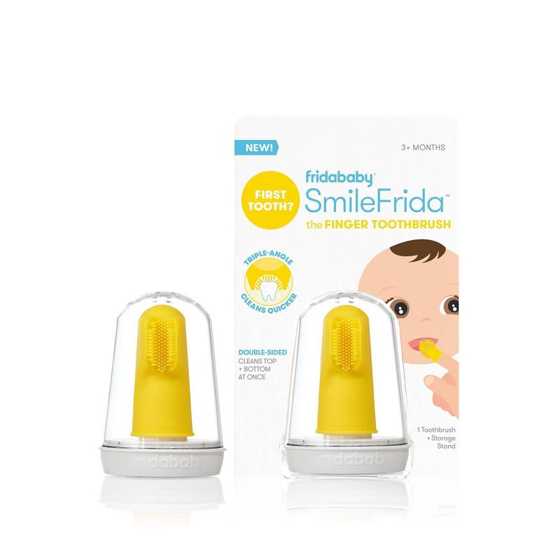 Frida Baby SmileFrida Fingerbrush Manual Toothbrush - Extra Soft, 1 of 11