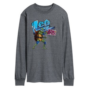 Men's - Teenage Mutant Ninja Turtles - Leonardo AKA Leo Long Sleeve Graphic T-Shirt - 1 of 4