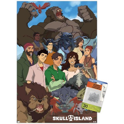 Trends International Skull Island - Group Unframed Wall Poster Prints