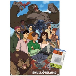 Trends International Skull Island - Group Unframed Wall Poster Prints - 1 of 4