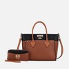 MKF Collection Brynlee Color-Block Women’s Tote Bag with Wallet by Mia K - 2 of 4