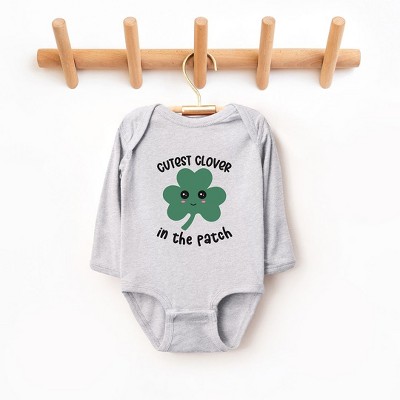 The Juniper Shop Cutest Clover Baby Long Sleeve Bodysuit