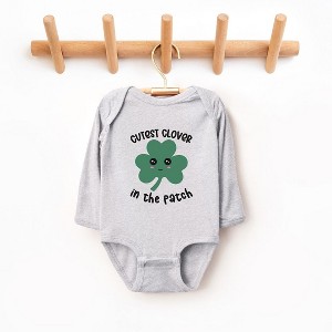 The Juniper Shop Cutest Clover Baby Long Sleeve Bodysuit - 1 of 3