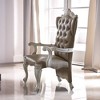 2pc 28" Versailles Chairs Bone White - Acme Furniture - 2 of 4
