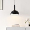 Montecito 12" Pendant - PND4154 - Black - Safavieh - 4 of 4