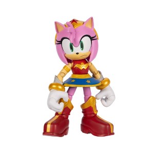 DC x Sonic the Hedgehog 5" Amy as Wonder Woman Action Figure - 1 of 2