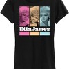 Women's - Etta James - Portrait Grid Short Sleeve Graphic T-Shirt - 2 of 4