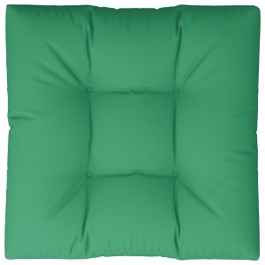 vidaXL Outdoor Pallet Cushion - Water Repellent, Fabric Material, Green - 1 of 4