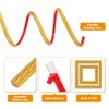 Unique Bargains Self-Adhesive PVC Mirror Wall Molding and Trim Tape - 3 of 4