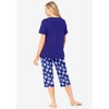 Dreams & Co. 2-Piece Capri PJ Set - 3 of 4