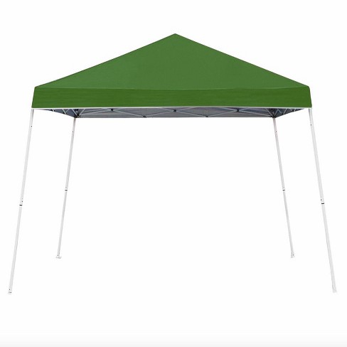 Backyard Pro Courtyard Series 10' x 15' Green Straight Leg Aluminum Instant  Canopy