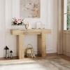 47" Farmhouse Console Table with Drawer - Long Slim Sofa Table for Behind Couch, Narrow Entrance & Foyer Accent Table for Hallway,Living Room - 3 of 4