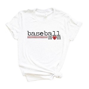 Simply Sage Market Women's Baseball Mom Colorful Short Sleeve Graphic Tee - 1 of 4
