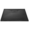 VidaXL Shower Base Tray SMC Black 35.4 in.x27.6 in. - 3 of 4