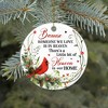 Memorial Cardinal Ornaments Gifts for Loss of Loved Ones - Memorial Ornament for Christmas Tree Decor - Sympathy Keepsake Gift - 2 of 4