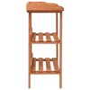 vidaXL Plant Stand Natural Wood Firwood Standard Durable Plant Stand - 3 of 4