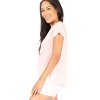 RAE DUNN - Women's Short Sleeve Classic Slub T-Shirt - 2 of 4