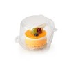 Good Natured Products 3.75" Compostable Dessert - Package Clear Made in the USA - Case of 300 - 2 of 3