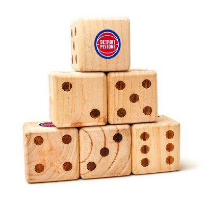NBA Detroit Pistons Yard Dice
