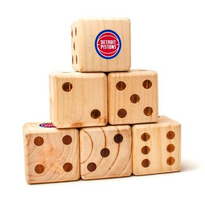 NBA Detroit Pistons Yard Dice