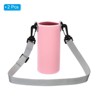Unique Bargains Neoprene Portable Insulated Adjustable Strap Water Bottle 
Sling Bags 2 Pcs - 3 of 4