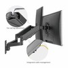 SIIG CE-MT2M12-S1 Mounting Arm for 32" Monitor - Black - 4 of 4