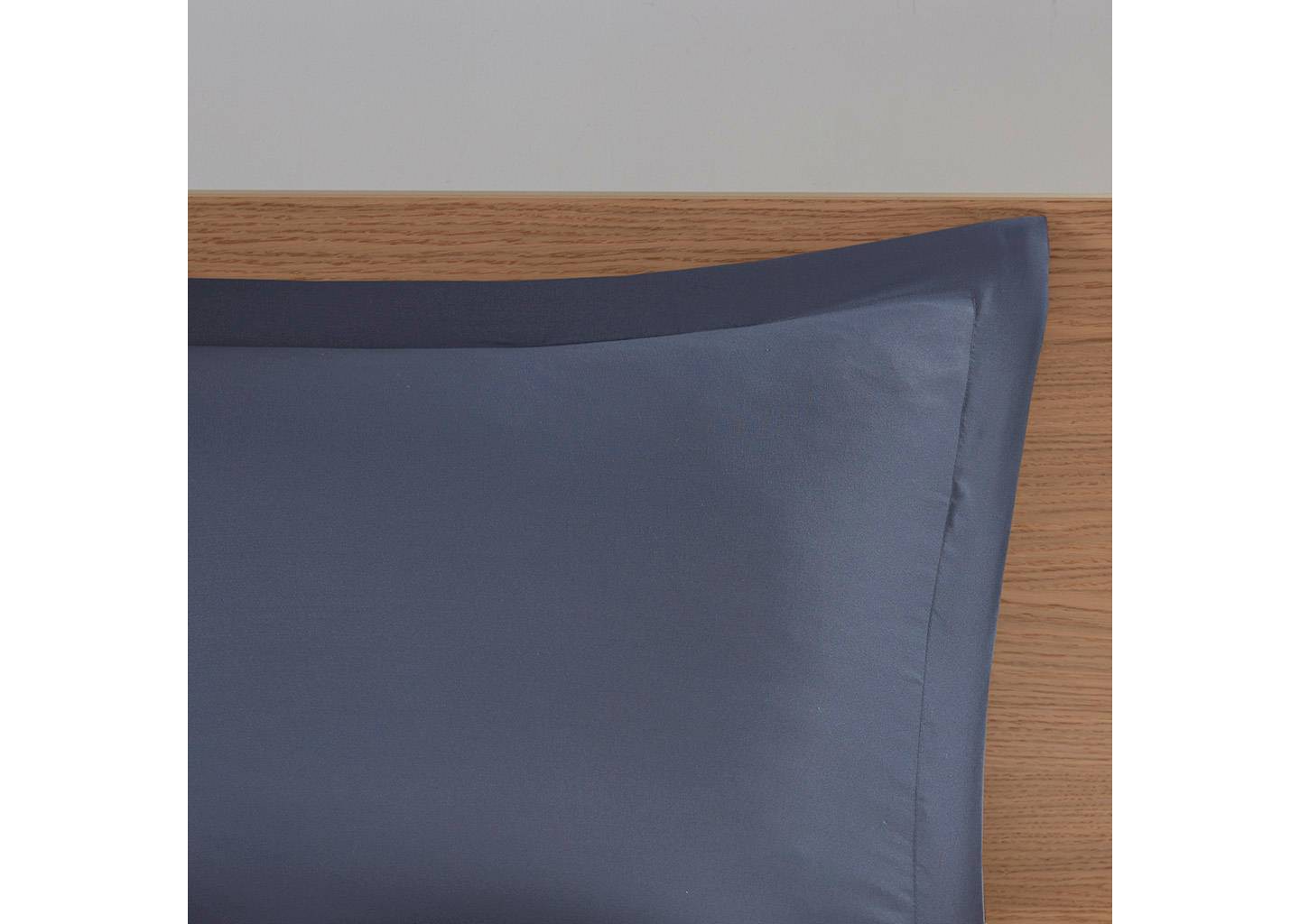 Постельное бельё Intelligent Design Eddie Full 8pc Complete Bed Set, Including Sheets Blue/Gray: Microfiber, Hypoallergenic, Oeko-Tex Certified, цвет: Синий — фото 4