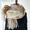 Anna-Kaci Plaid Pattern Soft Woven Winter Scarf with Cozy Texture 71×24.8 Inches - 2 of 4