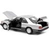 1990 Mercedes-Benz 300 CE-24 Coupe Silver Metallic and Black 1/18 Diecast Model Car by Norev - 2 of 3