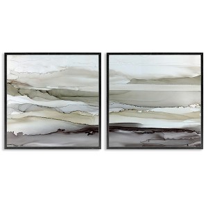 Stupell Industries Abstract Watercolor Wave Interpetation, 24" x 24" - 1 of 4