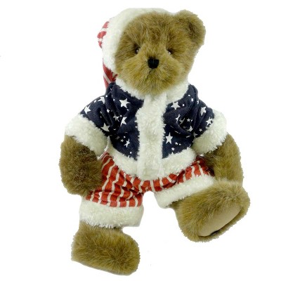 Boyds Bears 16.0 Inch Benjamin Santabeary Christmas Americana Santa Plush Figurines