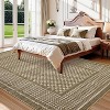Washable Non-Slip Rugs - Hallway, Kitchen Runner - Stain Resistant Farmhouse Carpet for Bathroom, Bedroom - 2 of 4