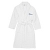 Linum Home Textiles 100% Turkish Cotton Embroidered ''Hers'' Terry Bathrobe in Script Font - 2 of 3