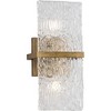 Progress Lighting Chevall 2-Light Wall Sconce, Gold Ombre, Artisanal Glass, Design Series - 3 of 3