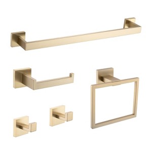 PROOX 5-Pieces Bath Hardware Set with Mounting Hardware - 1 of 4