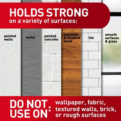 Medium White Damage-Free Picture Hanging Strips, 12 Pairs