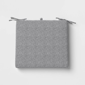 18"x20" Woven Outdoor Chair Seat Cushion - Threshold™ - 1 of 4