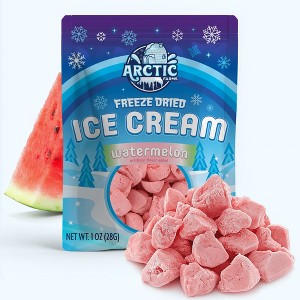 Arctic Farms Freeze Dried Ice Cream That Does Not Melt (Bits) (Watermelon) - 1 of 4