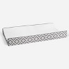 Bacati - Love Gray/White Diamond Plush Changing Pad Cover - 3 of 4