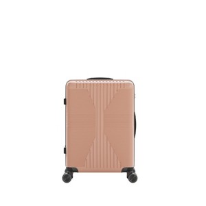 Sevobal Luggage Non-tsa Customs Lock 20" Pp Trolley Case, Suitcases with Wheels Carry on Luggage Carry on Suitcase, Pink, 12"*10"*20" - 1 of 1