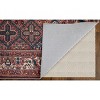 Rawlins Transitional Oriental Brown/Red/Ivory Area Rug - 4 of 4