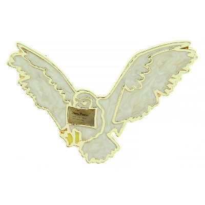 Harry Potter Hedwig Owl With Hogwarts Acceptance Letter Broche Brooch  Enamel Pin